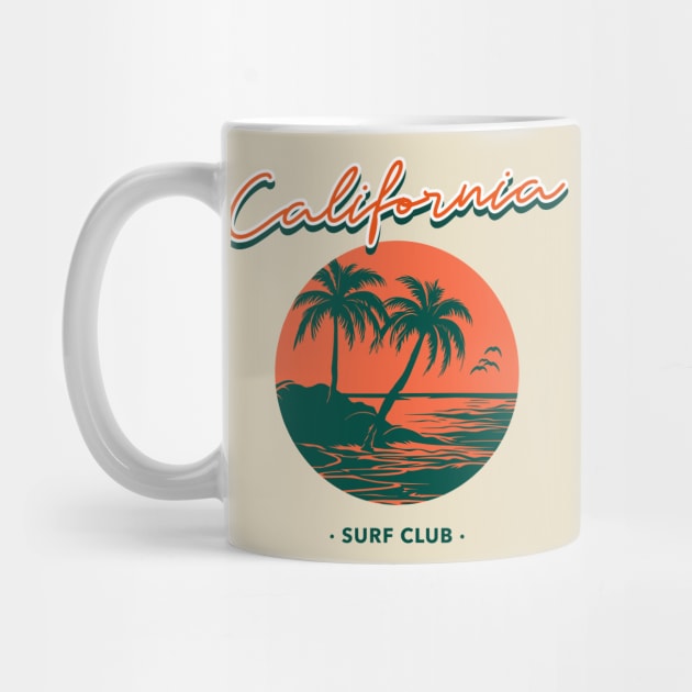 California Surf Club by Tip Top Tee's